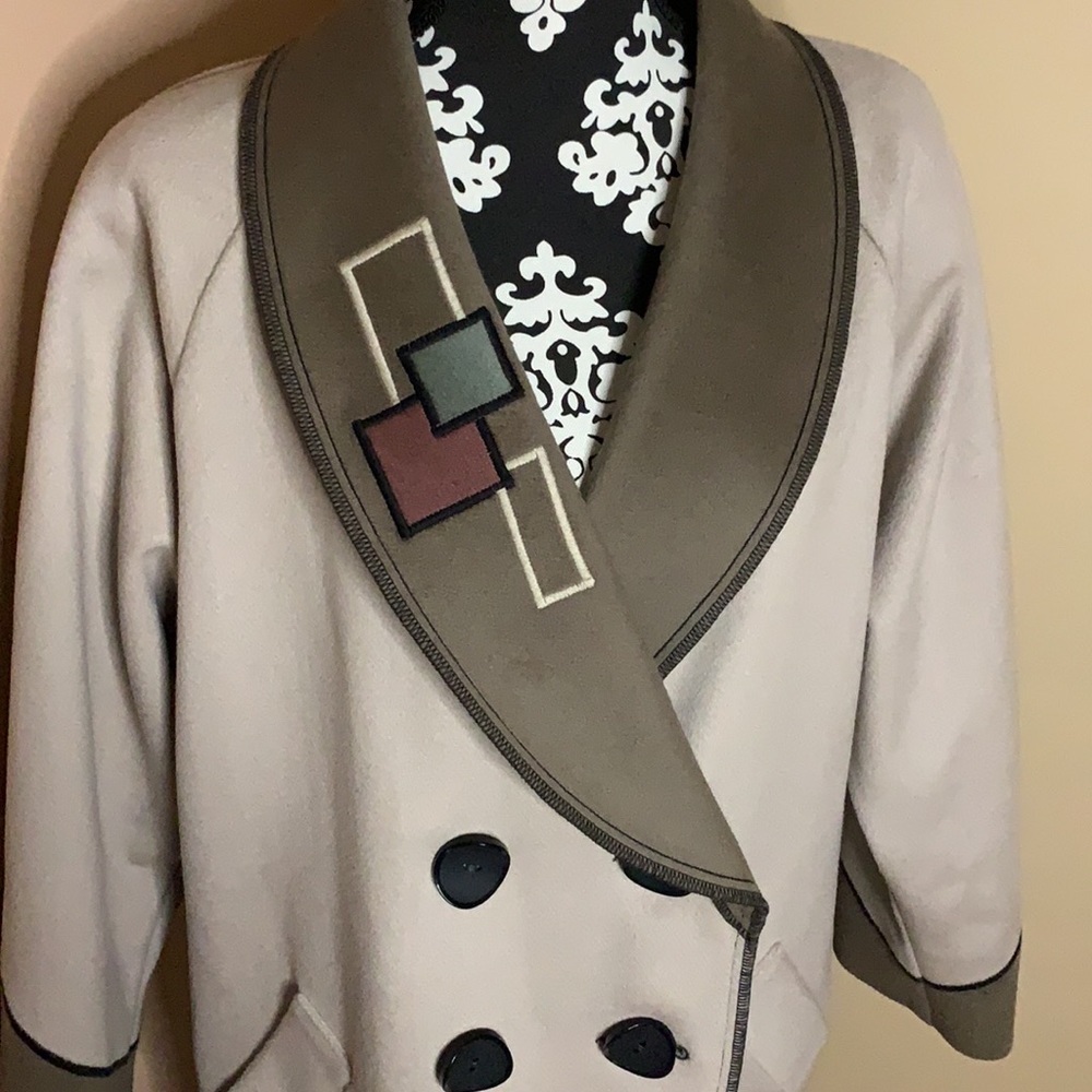 ❌SOLD❌Marylou Ozbolt Storer Vintage Retro Boho Women's Long Duster Coat - Picture 2 of 7